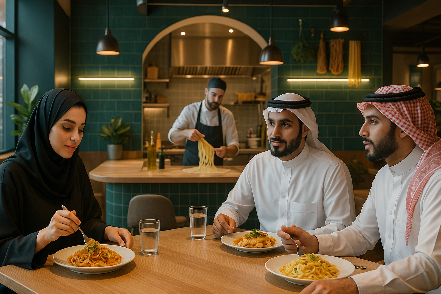 دليل شامل لنجاح مطاعم الباستا في السوق السعودي والخليجي