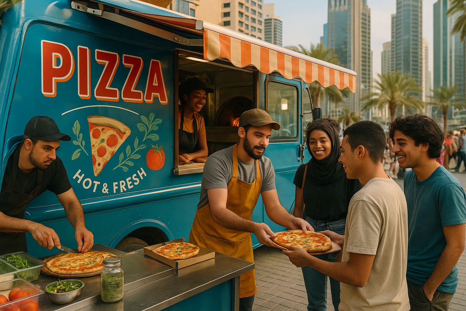 مفهوم دليل شامل لـ بيتزا للمطاعم الناجحة: أسرار النمو والابتكار في السوق السعودي والخليجي في المطاعم