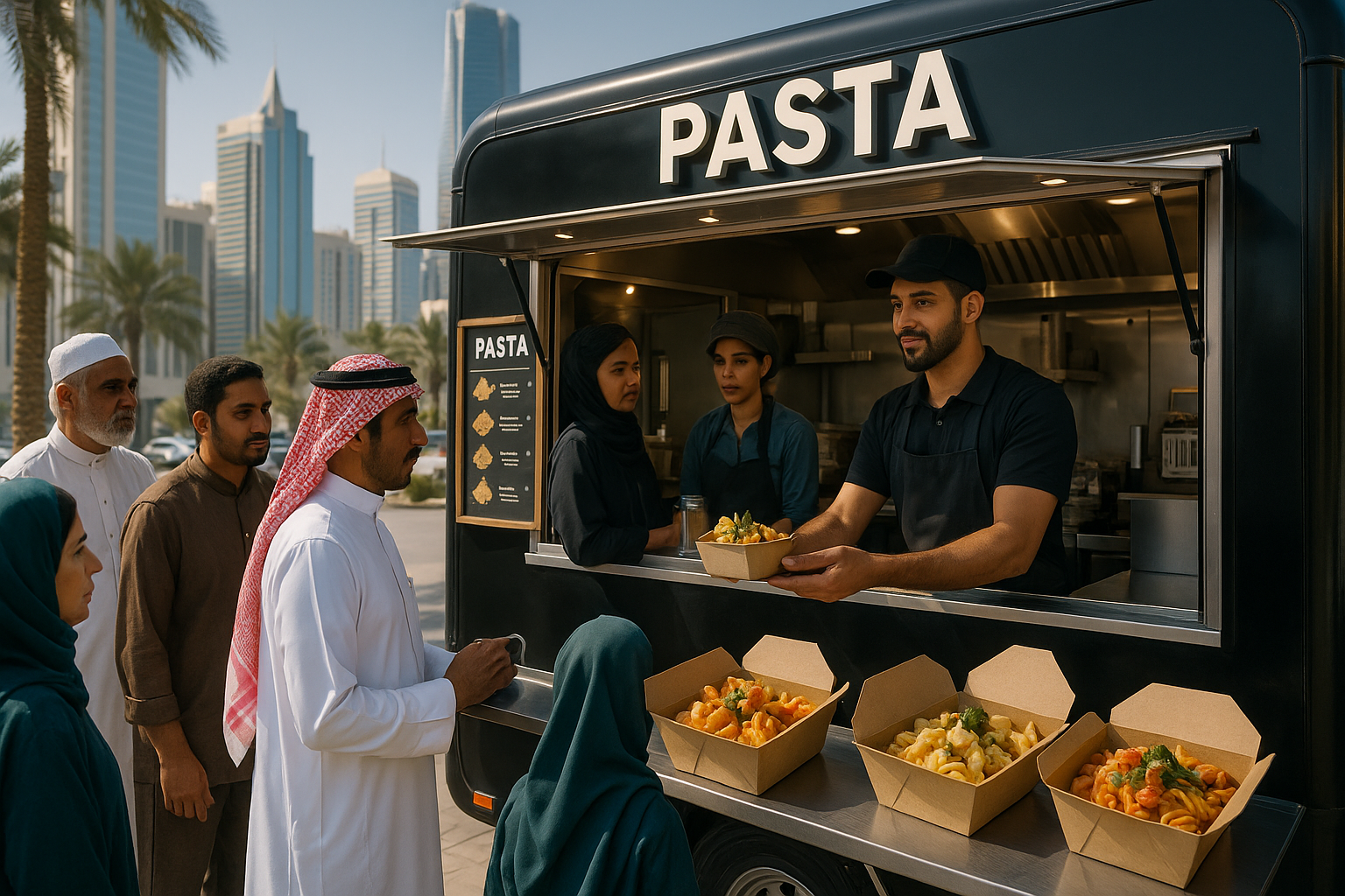 مفهوم دليل شامل لنجاح مطاعم الباستا في السوق السعودي والخليجي في المطاعم