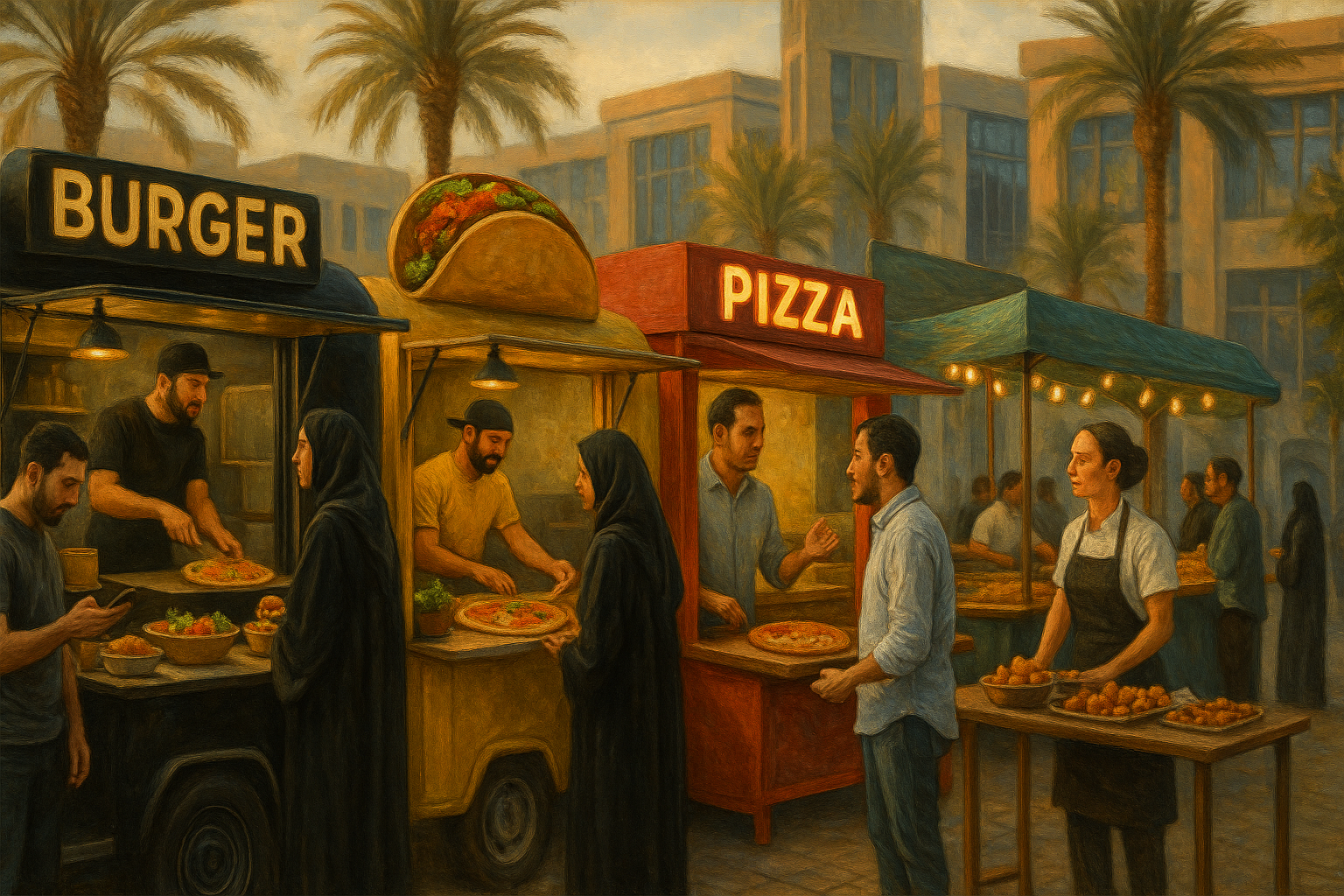 مفهوم نصائح مهمة لأصحاب المطاعم: كيف تحقق النجاح في مطاعم البوليفارد وسط تحولات السوق السعودي في المطاعم